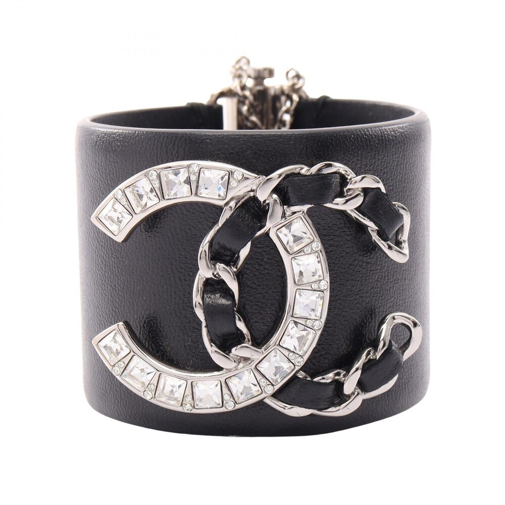Chanel Coco Mark B18K Bangle Bracelet #339495C10B